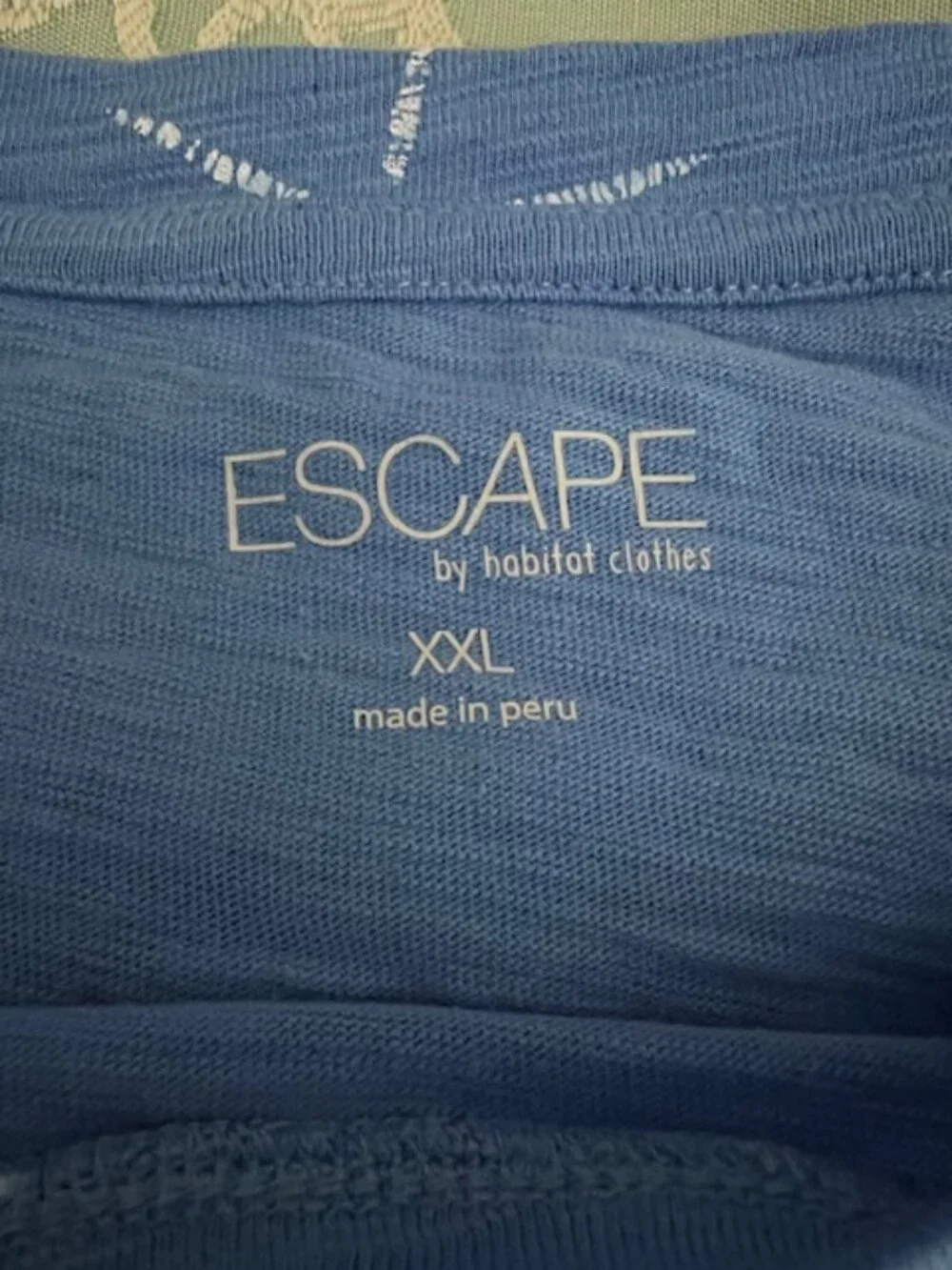 Escape by Habitat Palm Shell Cotton Hi Low Tee - Picture 4 of 6